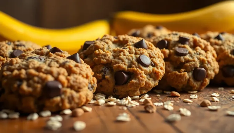 Cookies aux flocons d’avoine : recette saine sans beurre ni sucre