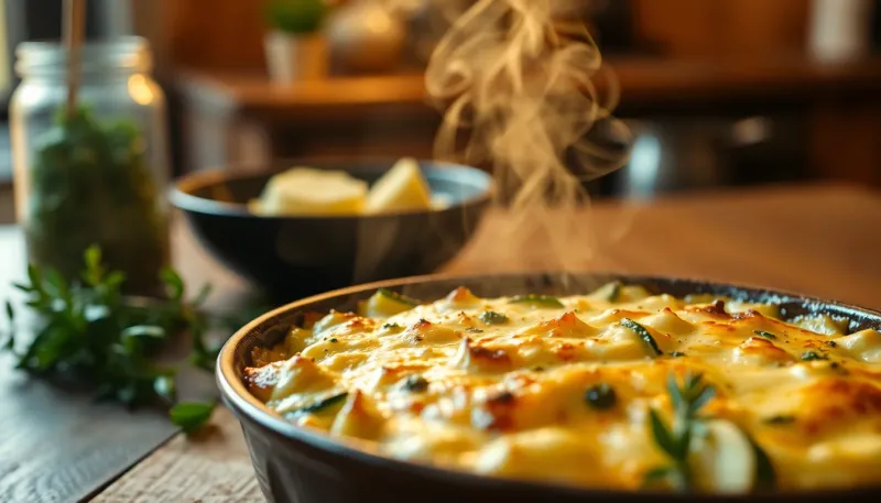 Courgettes gratinées : la recette crémeuse à la texture fondante