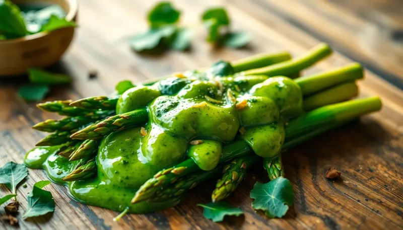 Le Grand Sérieux à Nancy : une vinaigrette verte pour sublimer vos asperges
