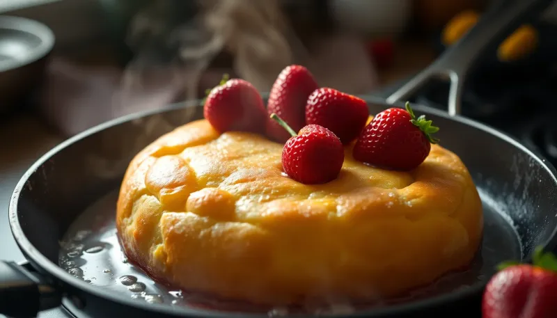 Poêle à frire : le gâteau au citron et fraise qui fait fondre les cœurs