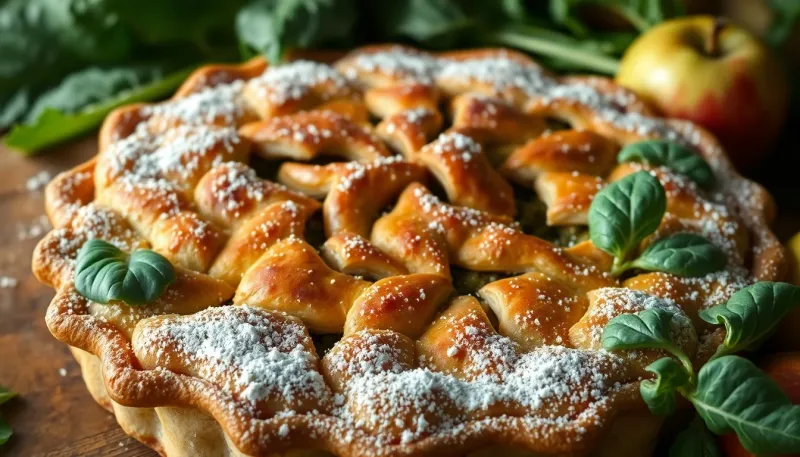 Tourte sucrée aux blettes de Nice : recette héritée de Jacques Médecin