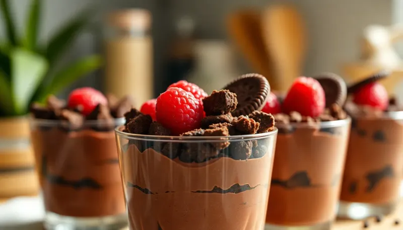 Verrine au chocolat facile : le dessert parfait pour Pâques